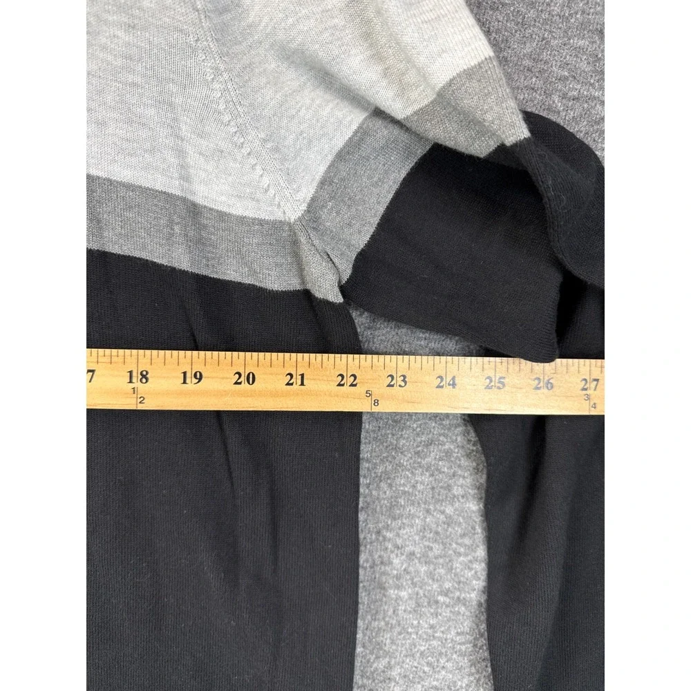 NWT Awearness Kenneth Cole Sweater Men XL Black NEW Slim Fit Colorblock Academia